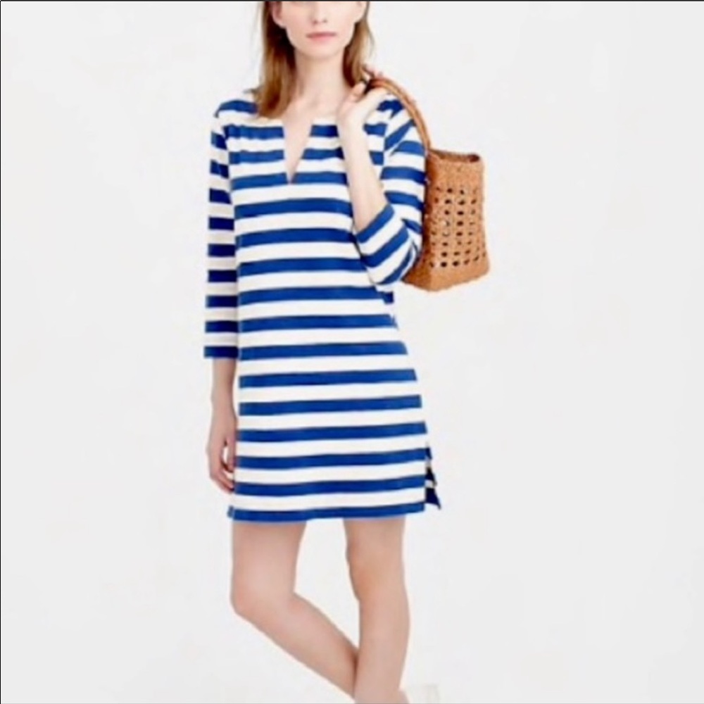 J. Crew striped dress